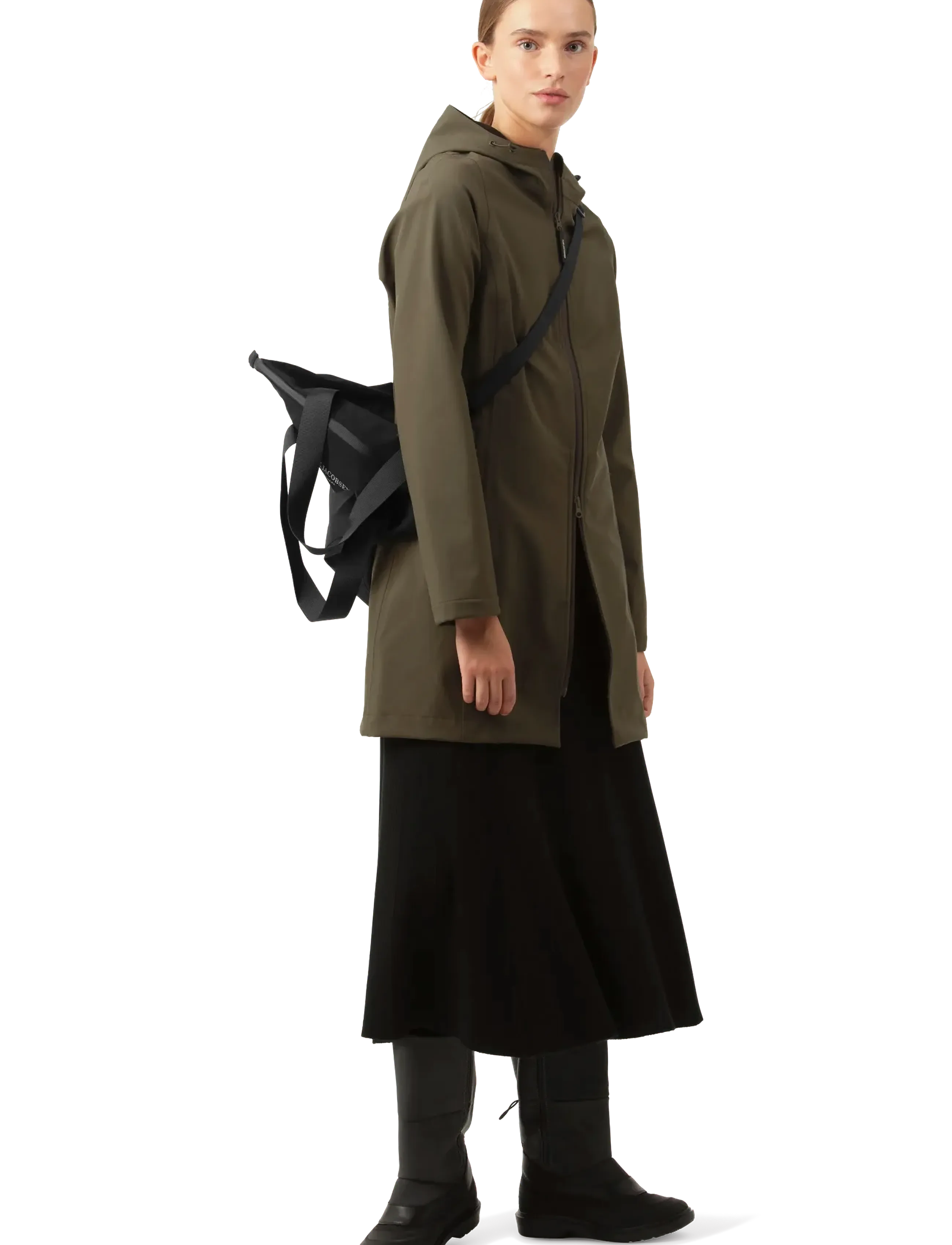 Ilse Jacobsen Daybreak01, 36, Oberbekleidung, Khakigrün - Parka Coats, Frauen