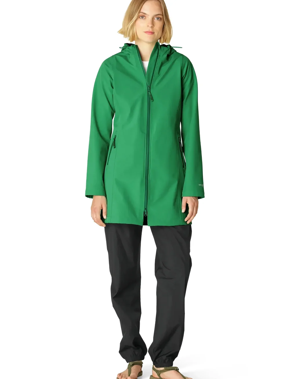 Ilse Jacobsen - Rain Jackets - parkad - sea plant - 0