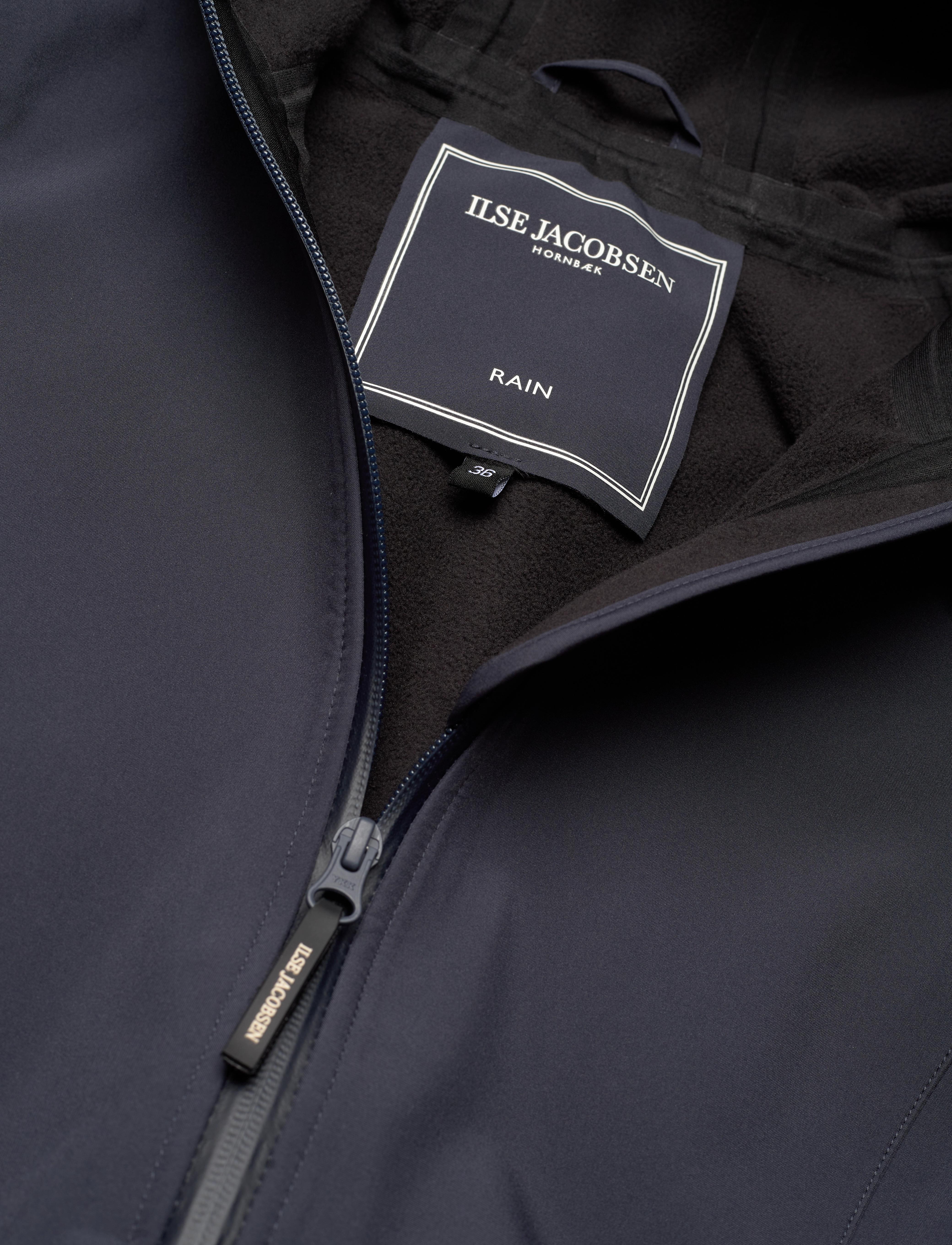 Ilse Jacobsen - Rain Jackets - tunna jackor - 660 dark indigo - 3