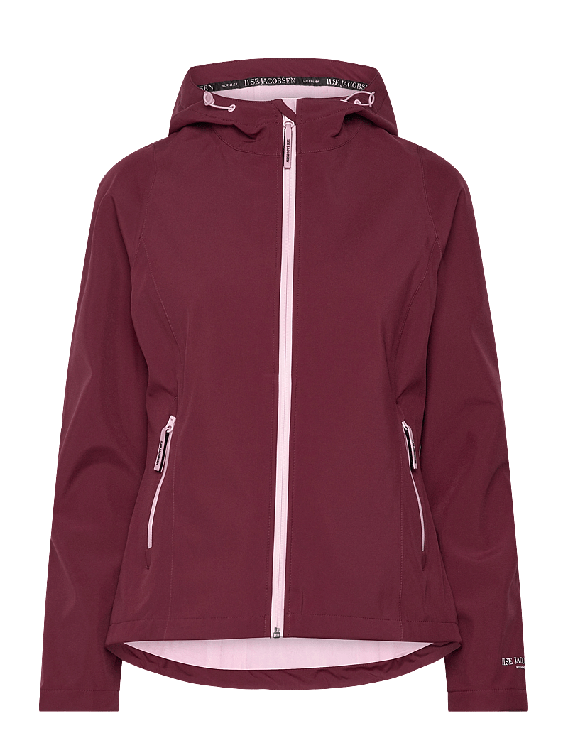 Ilse Jacobsen - DAYBREAK02 - sügisjakid - maroon banner - 0