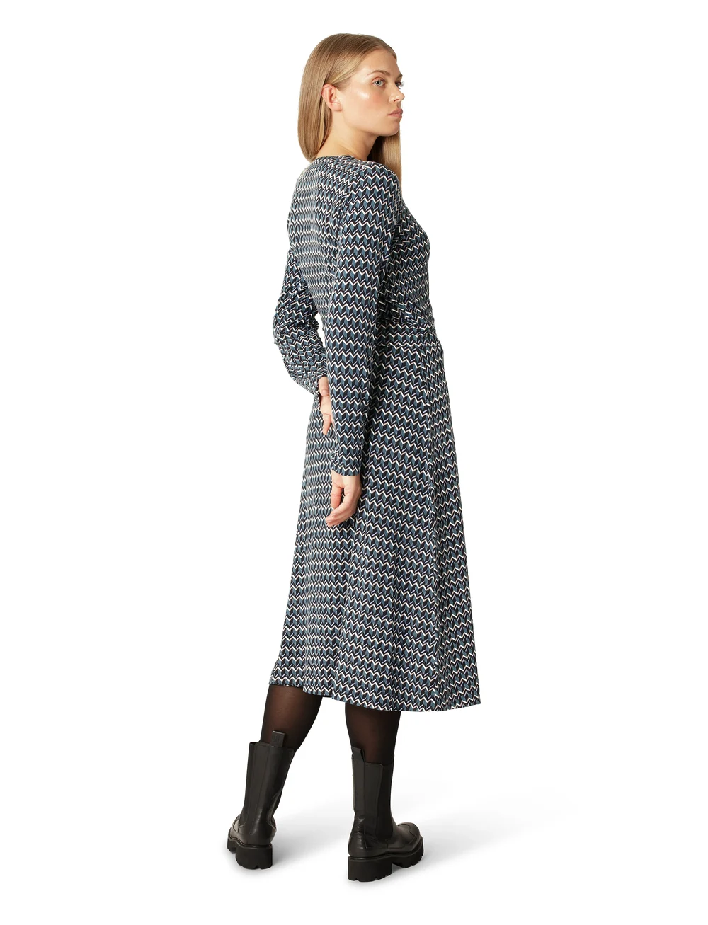 Ilse Jacobsen - Elisa Harlekin Wrap Dress - hõlmikkleidid - 660 dark indigo - 3