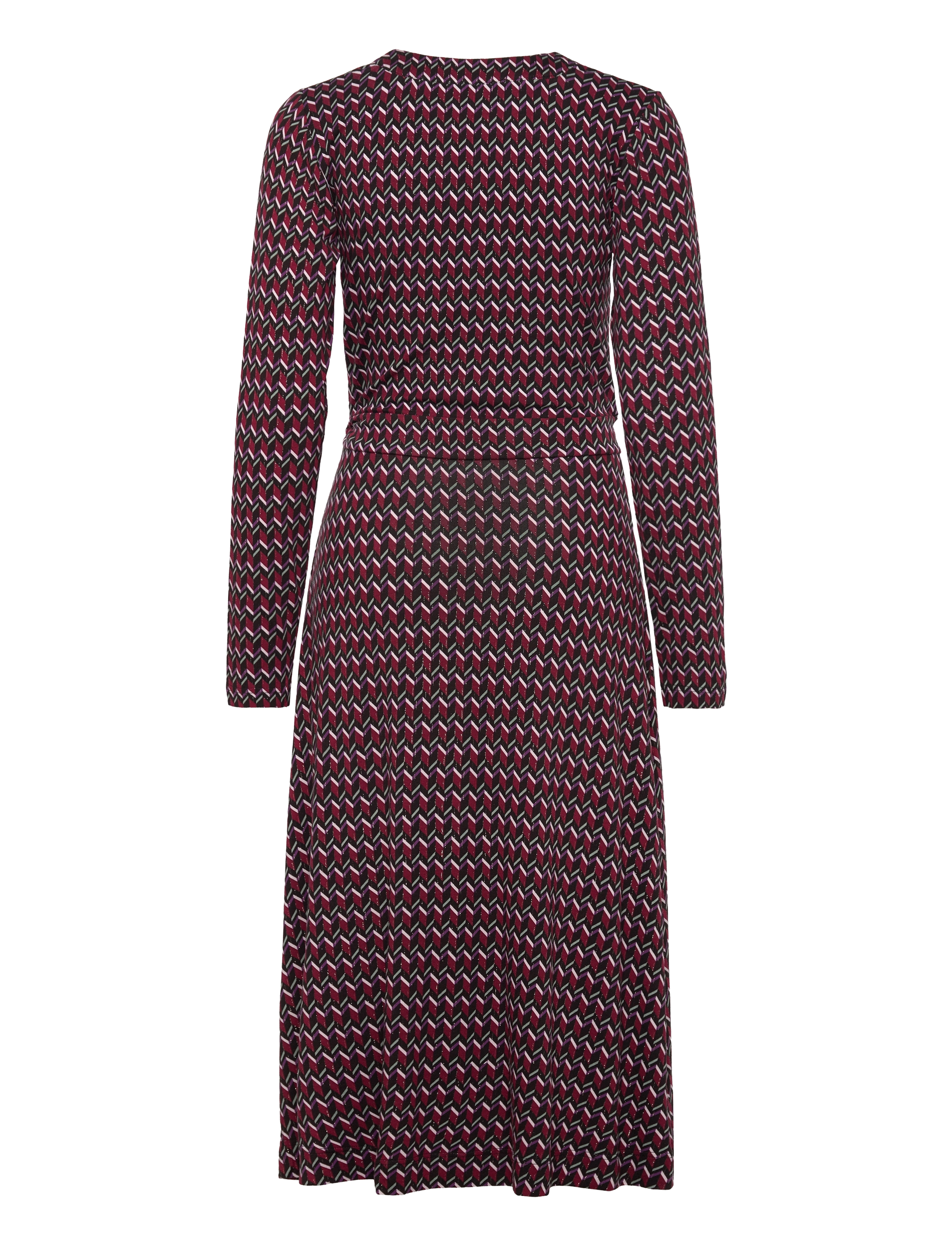 Ilse Jacobsen - Elisa Harlekin Wrap Dress - midi kjoler - 908 rosy pink - 2