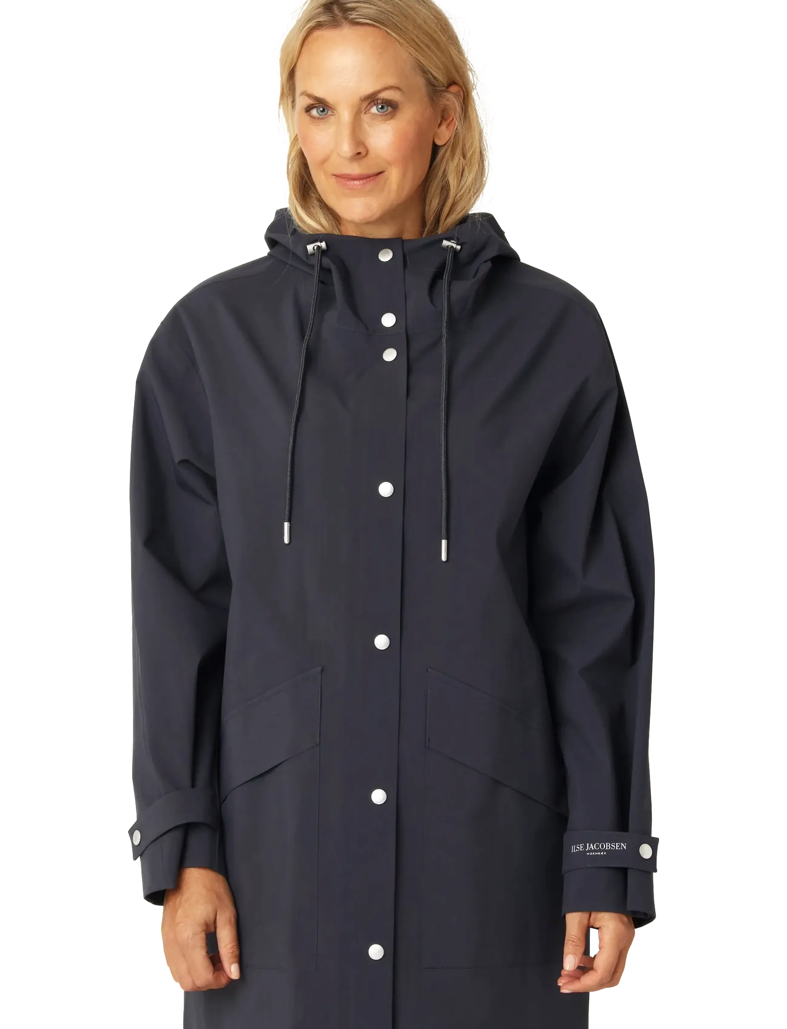 Ilse Jacobsen - GENTLERAIN01 - ytterkläder - dark indigo - 3