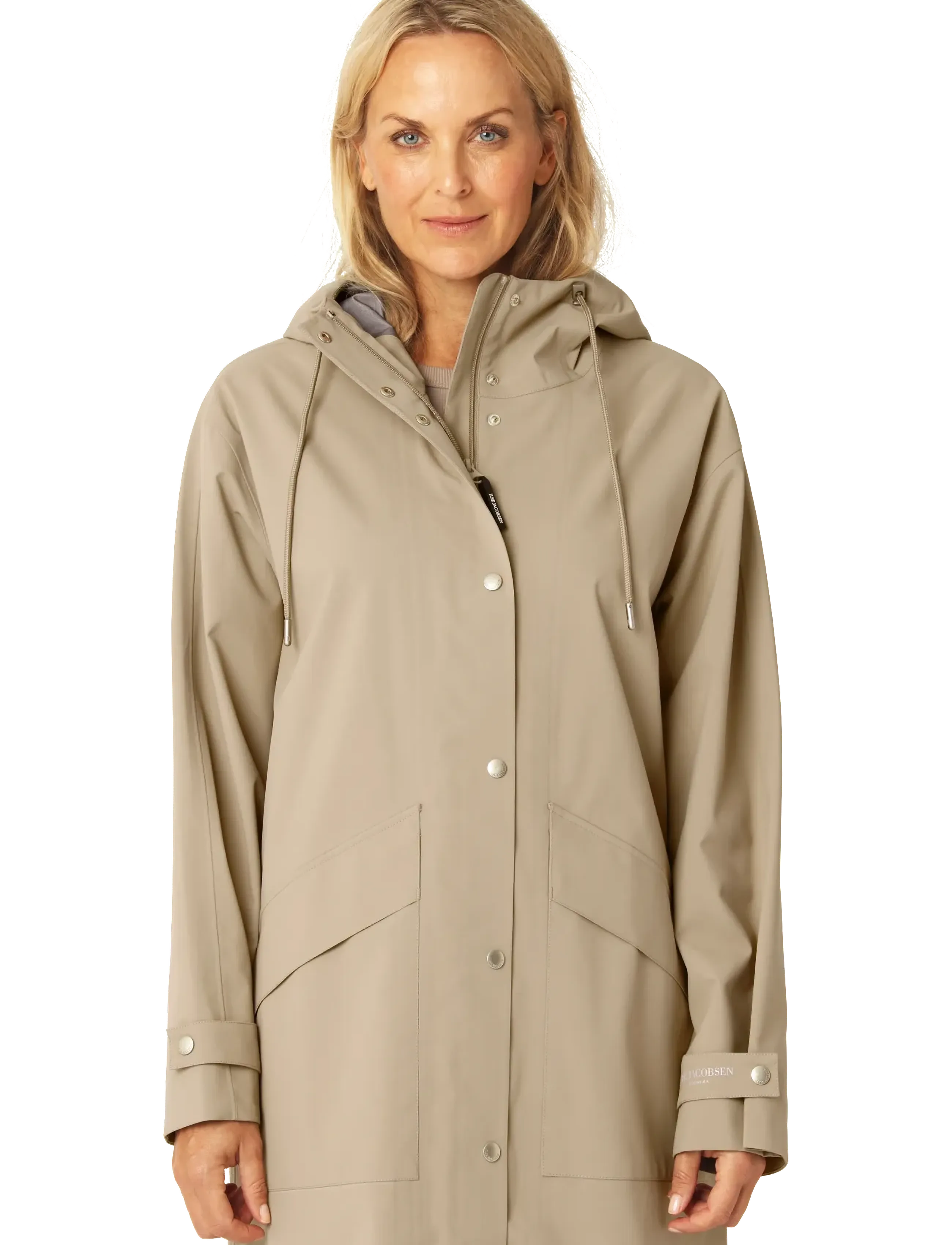 Ilse Jacobsen - GENTLERAIN01 - rain jackets - greige - 3