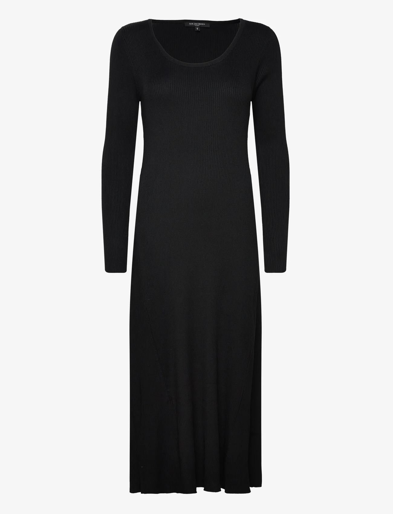 Ilse Jacobsen - GWEN4096 - strikkede kjoler - black - 0