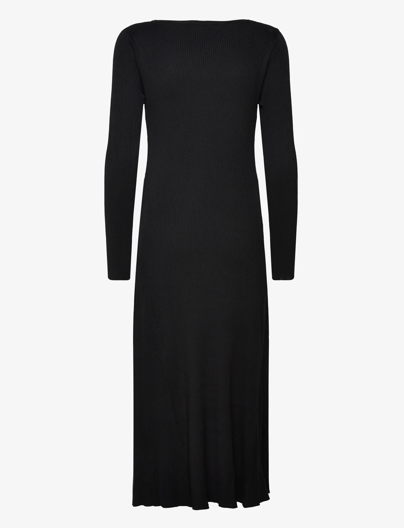 Ilse Jacobsen - GWEN4096 - stickade klänningar - black - 1