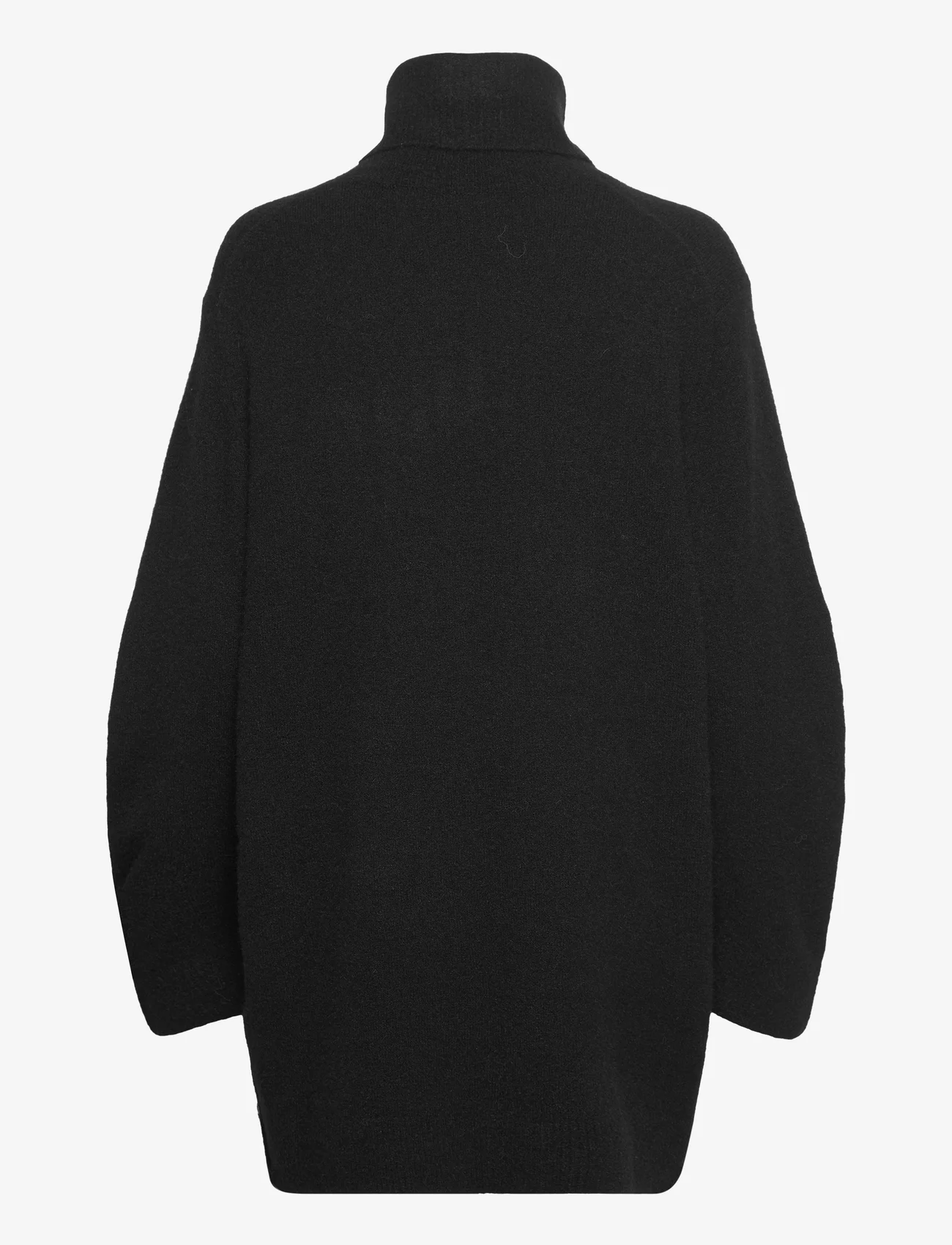 Ilse Jacobsen - Pullover - long sleeve - megztiniai su aukšta apykakle - black - 1