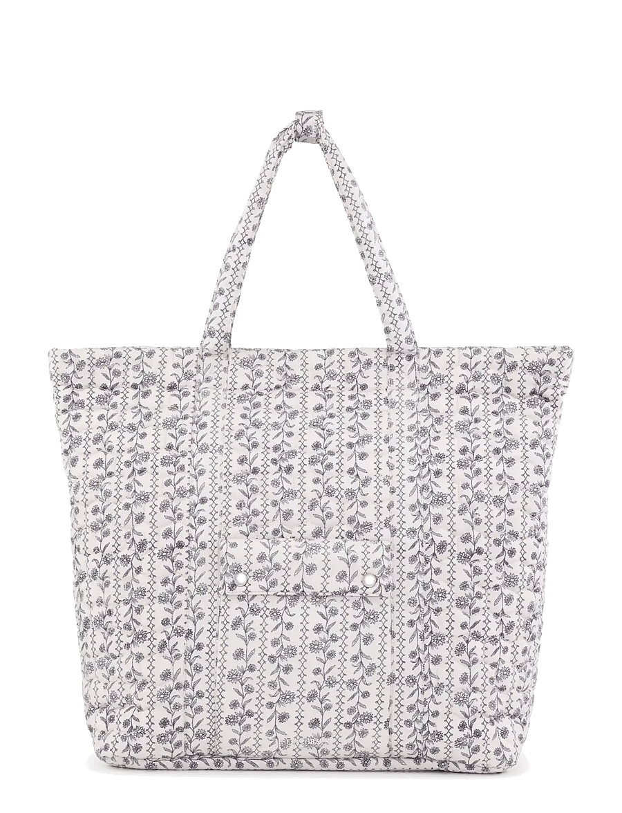 Ilse Jacobsen - HONEYBAG01P - shoppers - white wildflower - 1