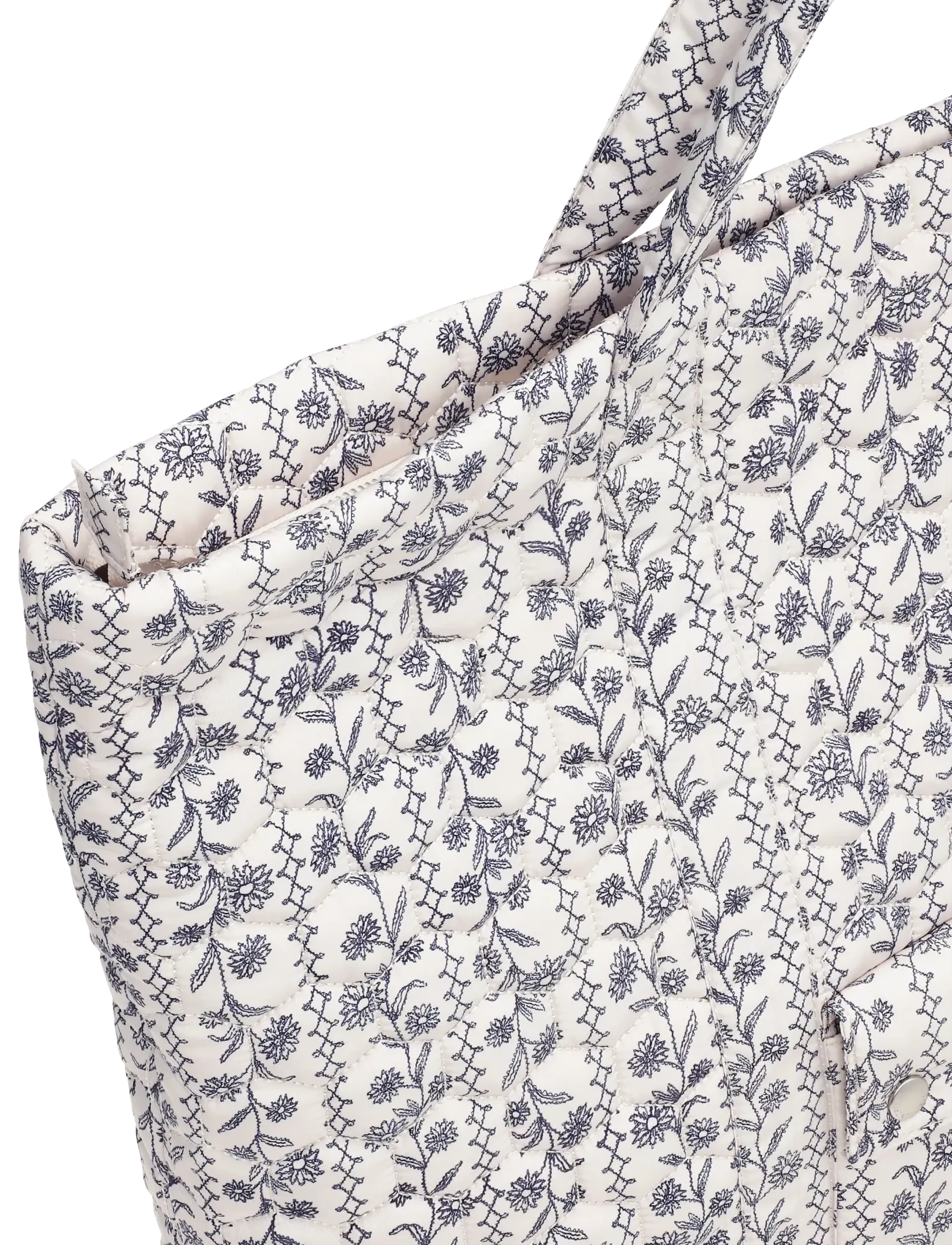 Ilse Jacobsen - HONEYBAG01P - tote bags - white wildflower - 4