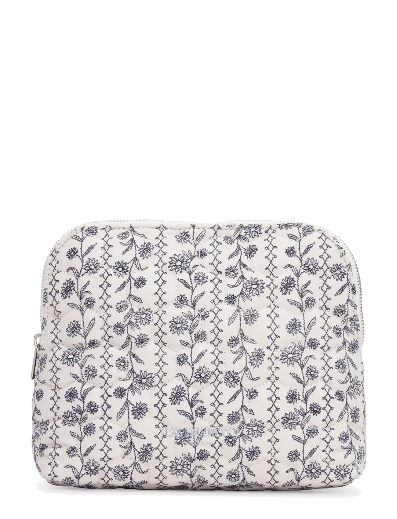 Ilse Jacobsen HONEYBAG03P - Makeup - WHITE WILDFLOWER / navy