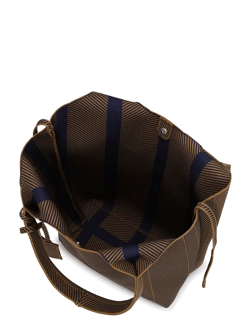Ilse Jacobsen - KNITTY01 - shoppers - dark indigo buckthorn brown - 3