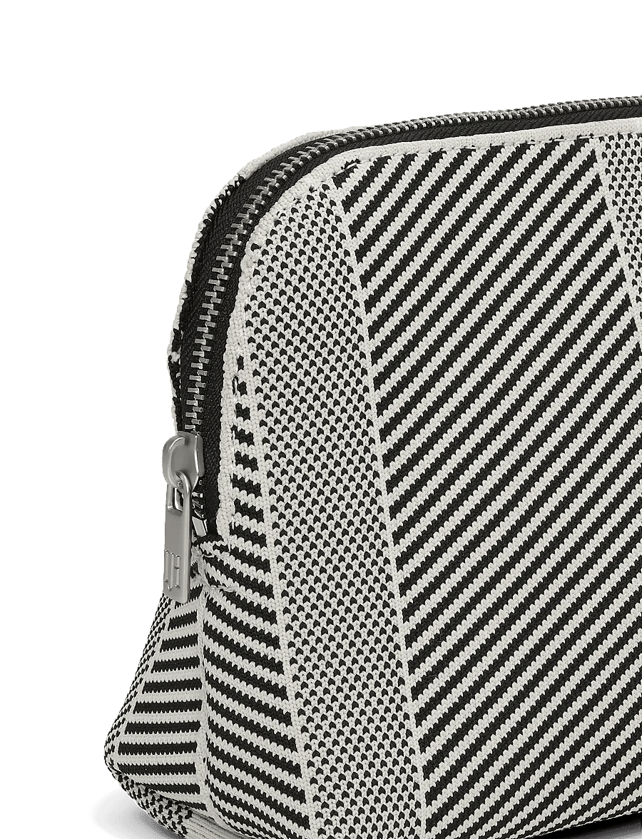 Ilse Jacobsen - KNITTY02 - kosmetiktaschen - milk creme black - 4