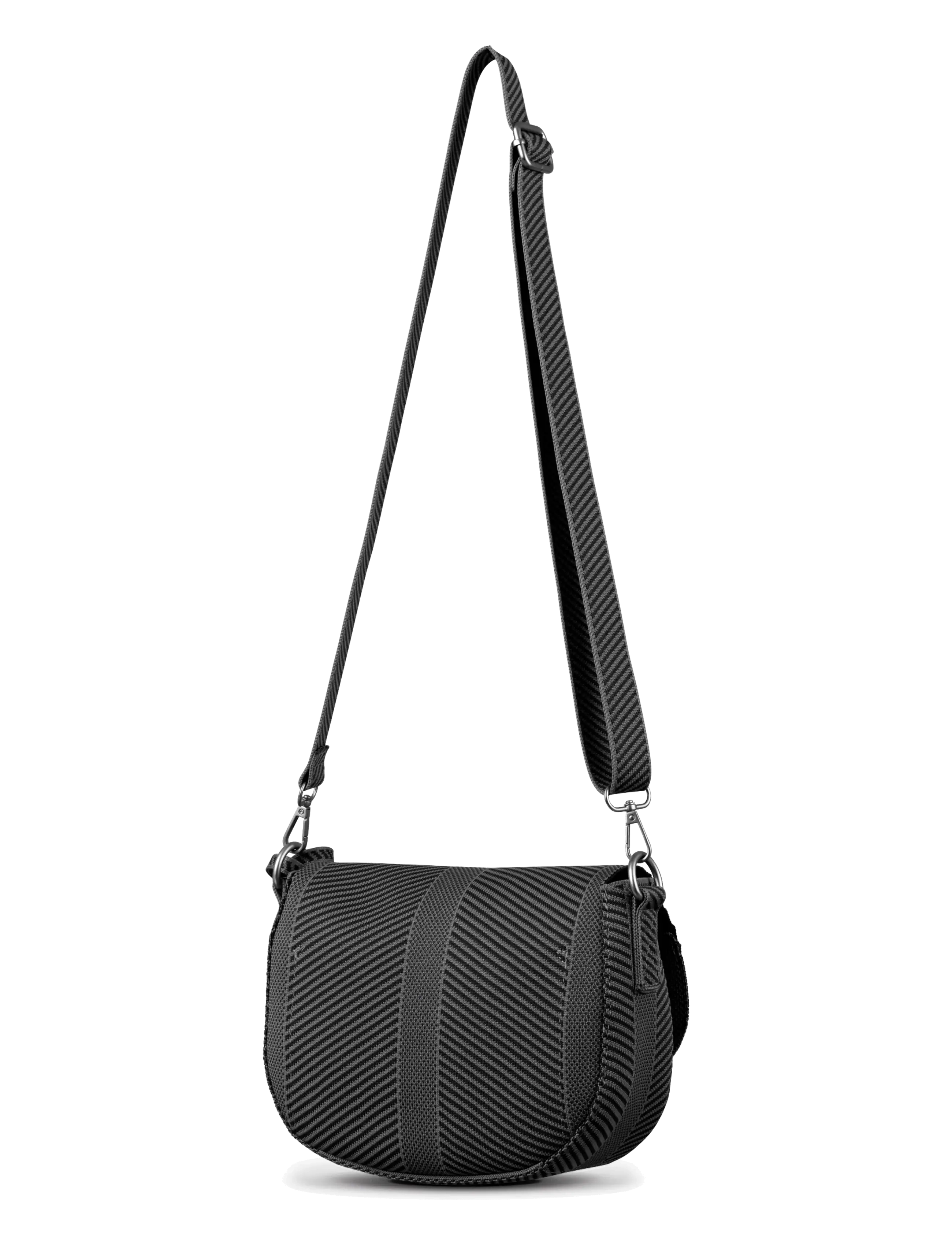 Ilse Jacobsen - KNITTY03 - crossbody bags - black gun metal - 2