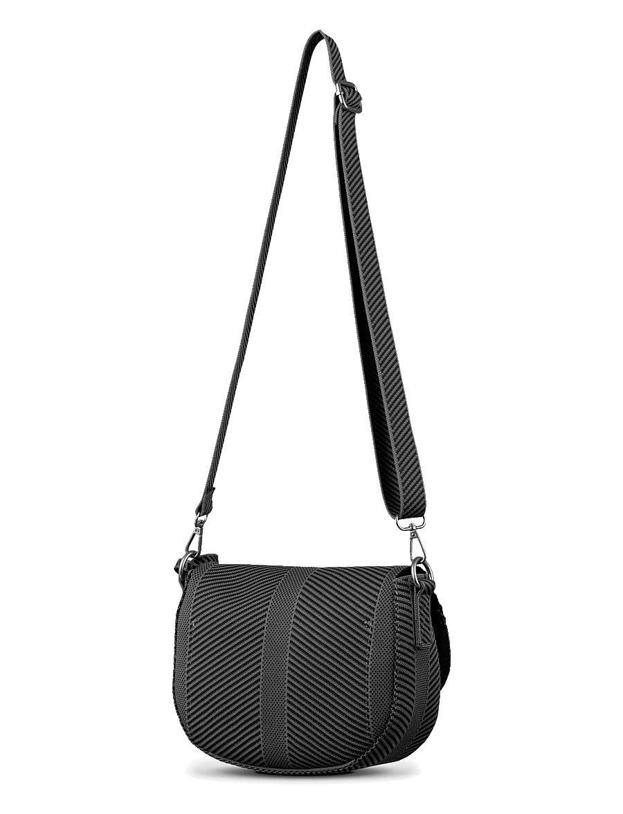 Ilse Jacobsen - KNITTY03 - crossbody bags - black gun metal - 2