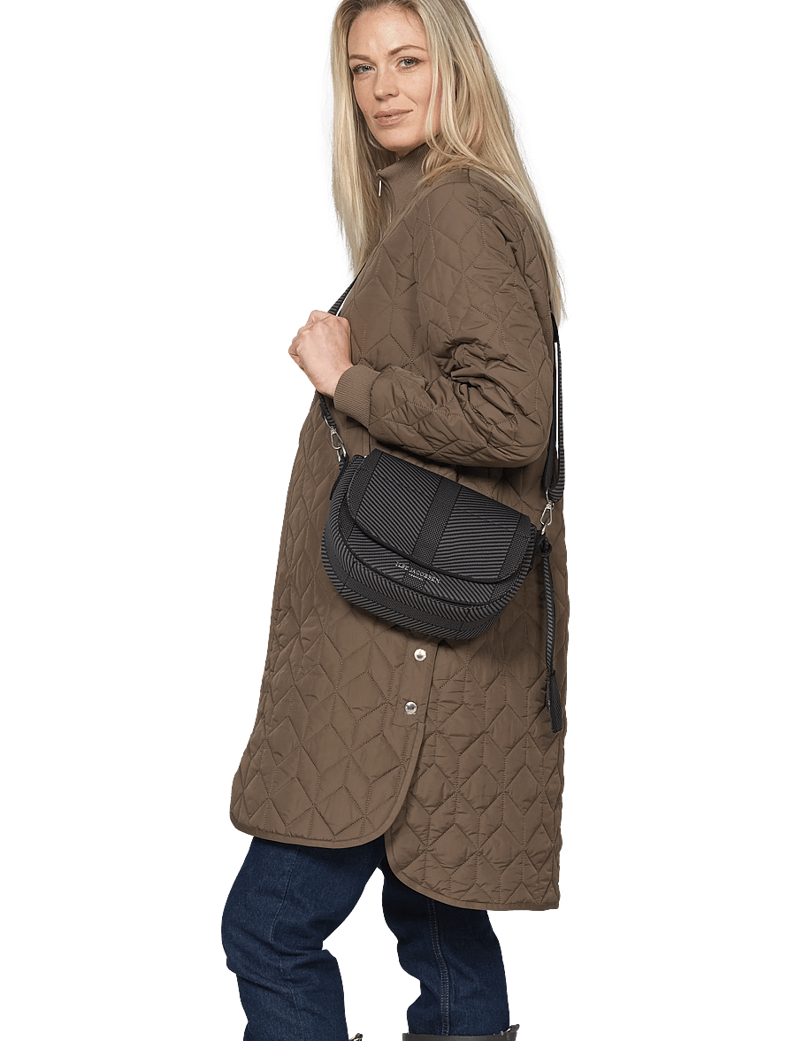 Ilse Jacobsen - KNITTY03 - crossbody bags - black gun metal - 0