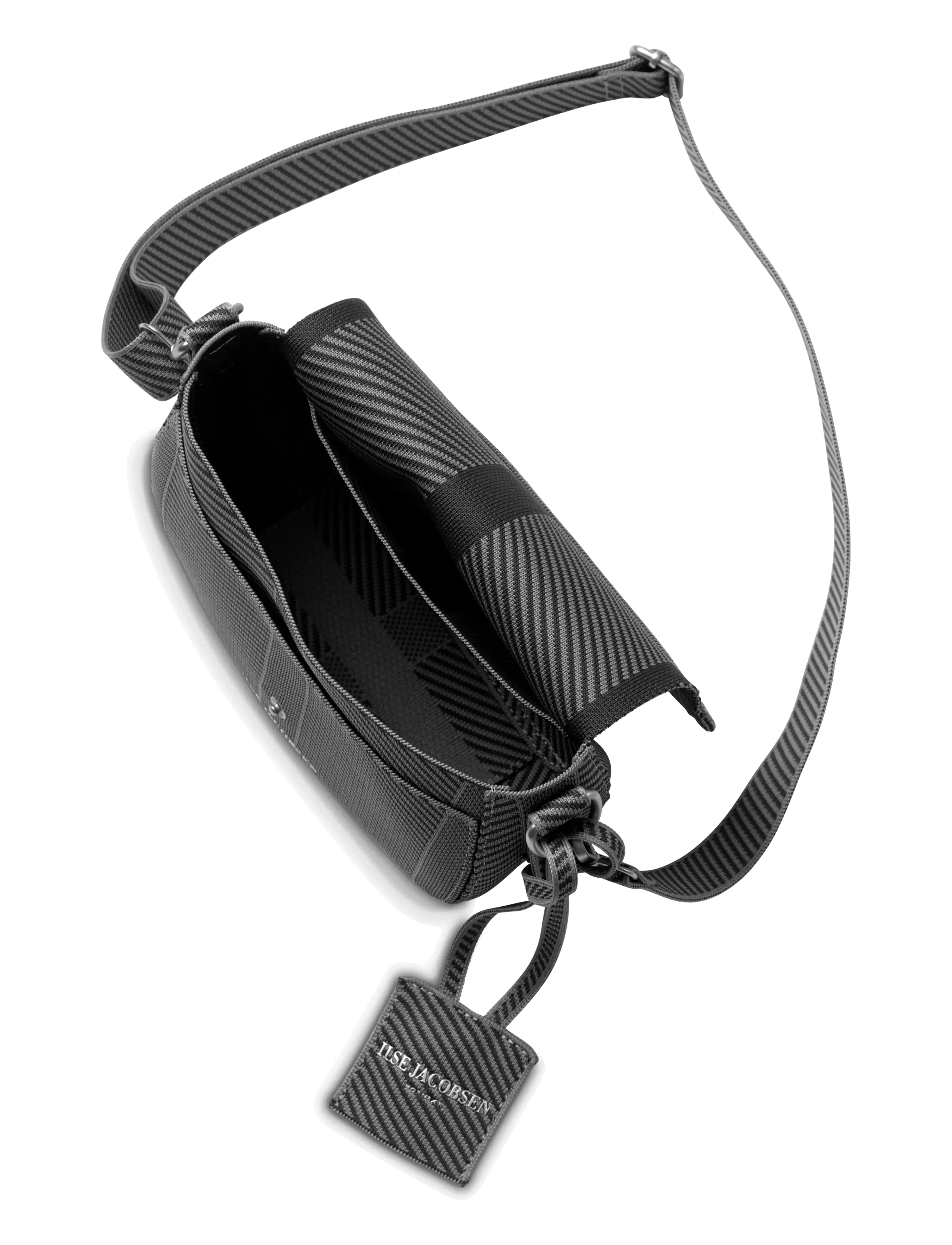 Ilse Jacobsen - KNITTY03 - crossbody bags - black gun metal - 3