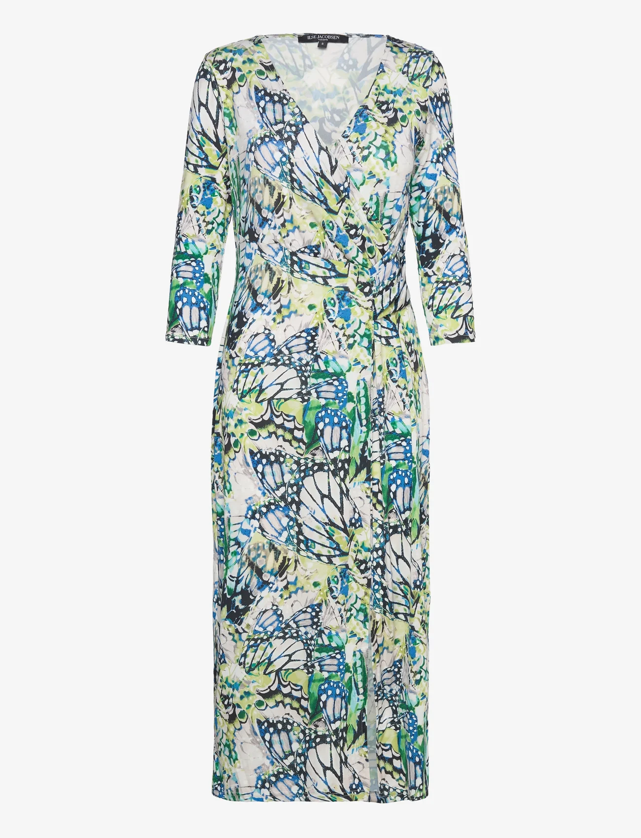Ilse Jacobsen - Short Dress - summer dresses - lime - 0