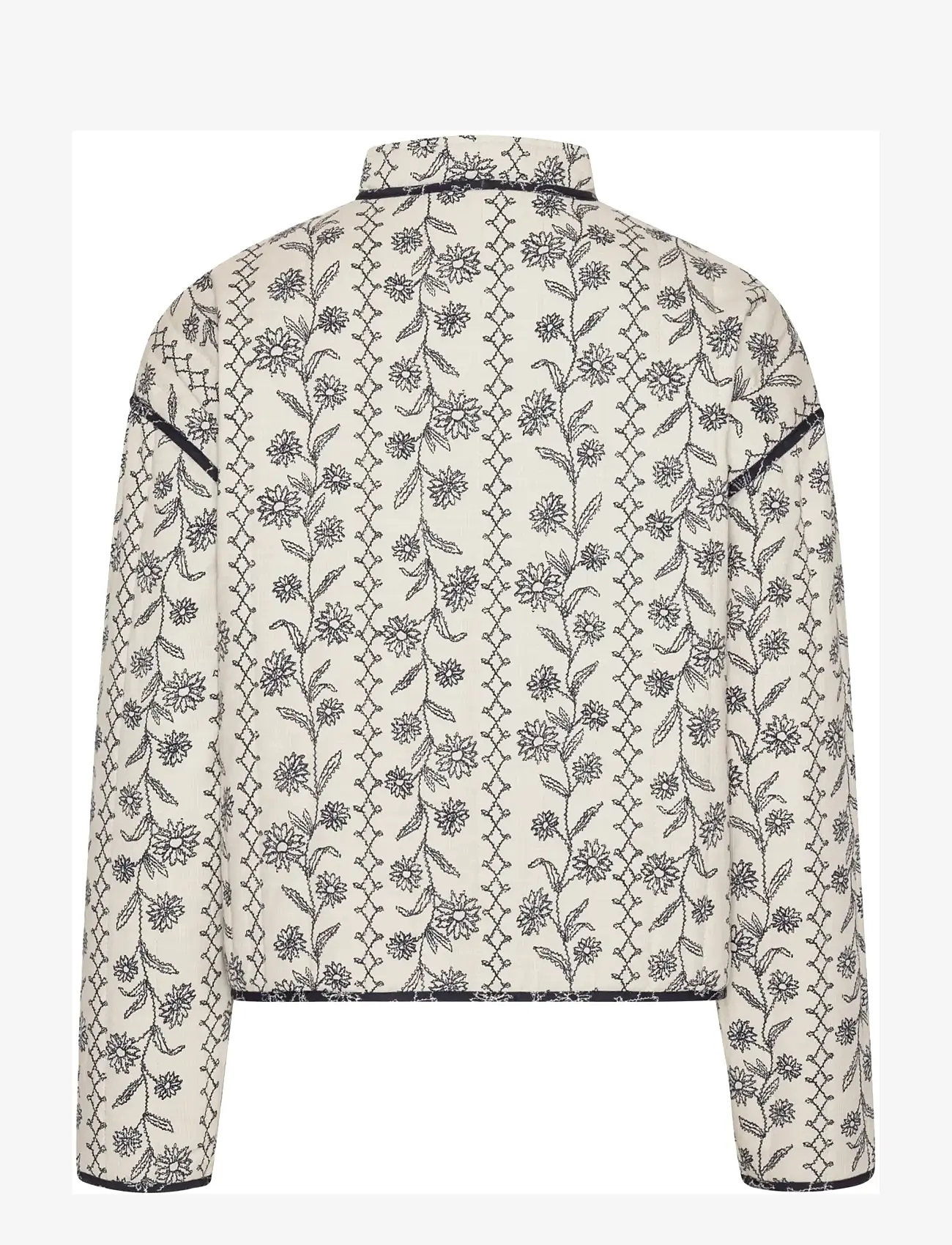 Ilse Jacobsen - OTTOMAQUILT01P - quiltede jakker - white wildflower - 2