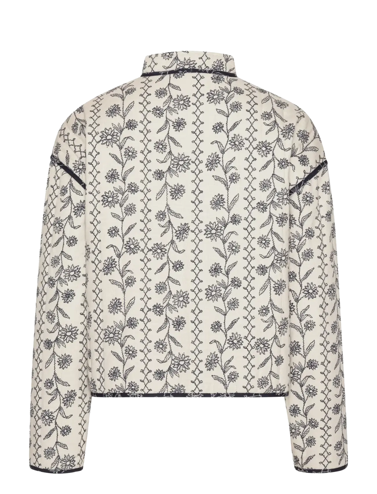 Ilse Jacobsen - OTTOMAQUILT01P - forede jakker - white wildflower - 2