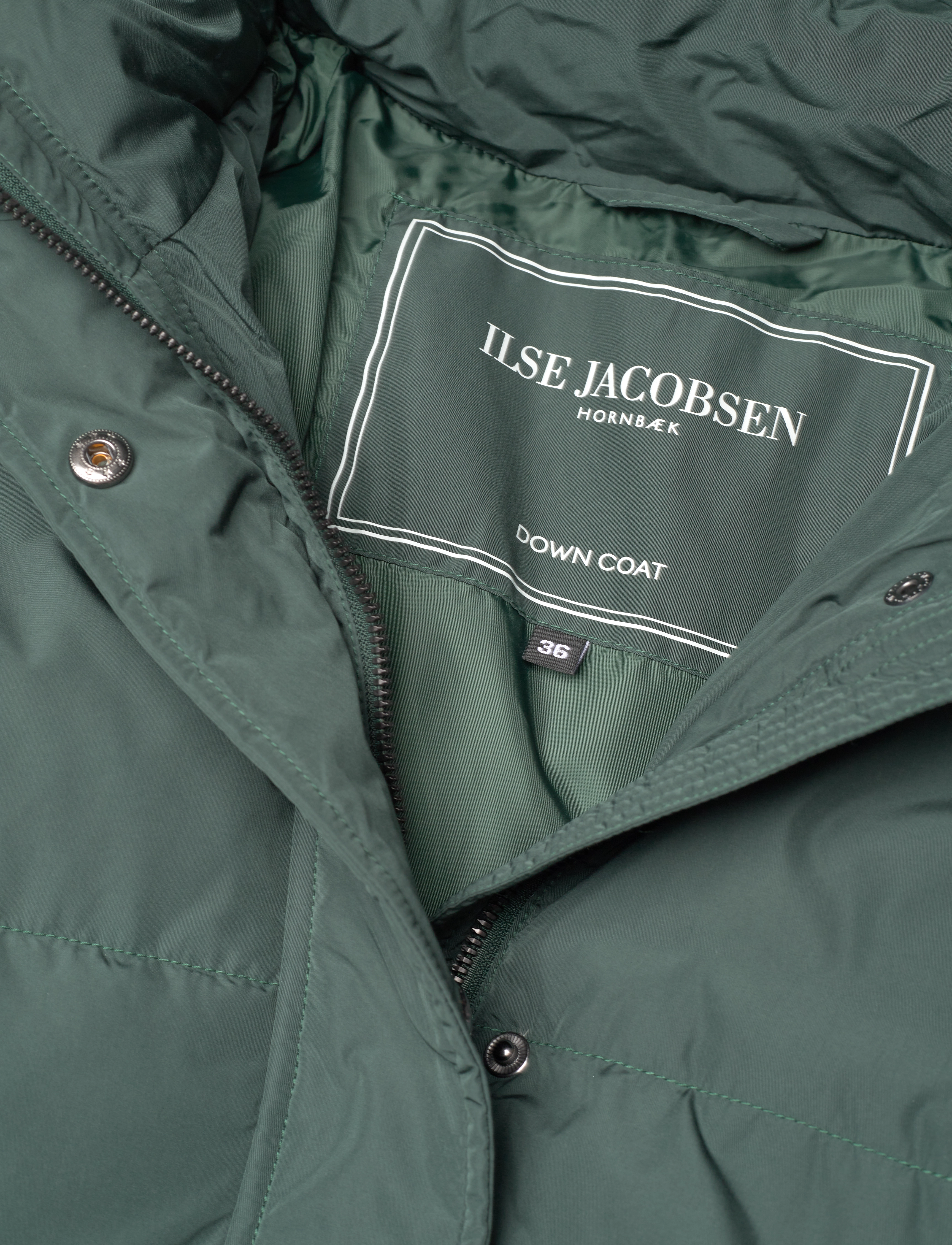 Ilse Jacobsen - Down Coat - beetle - 2