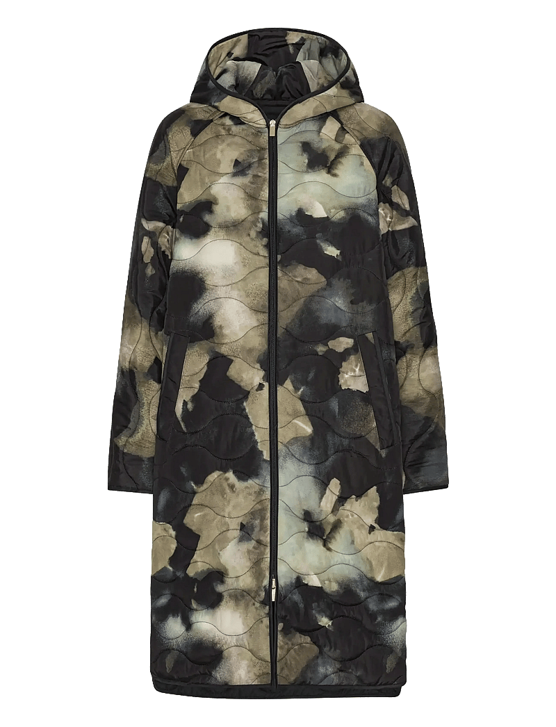 Ilse Jacobsen - QUILTED08P - winterjacken - moss print - 1