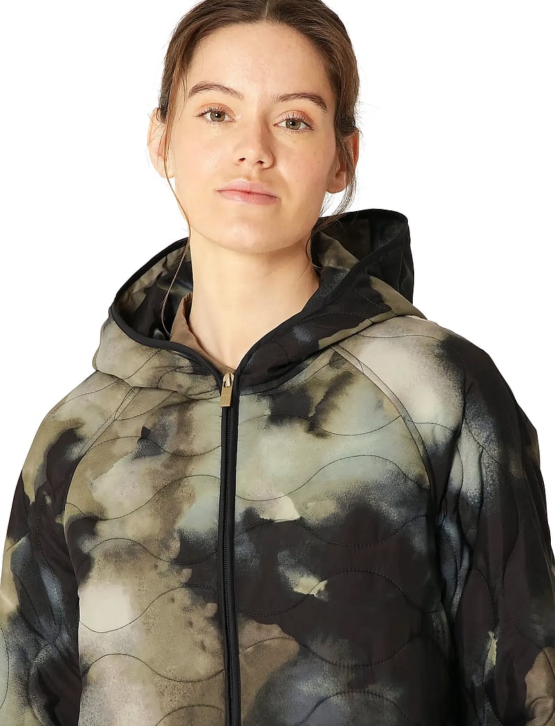 Ilse Jacobsen - QUILTED08P - winterjacken - moss print - 4