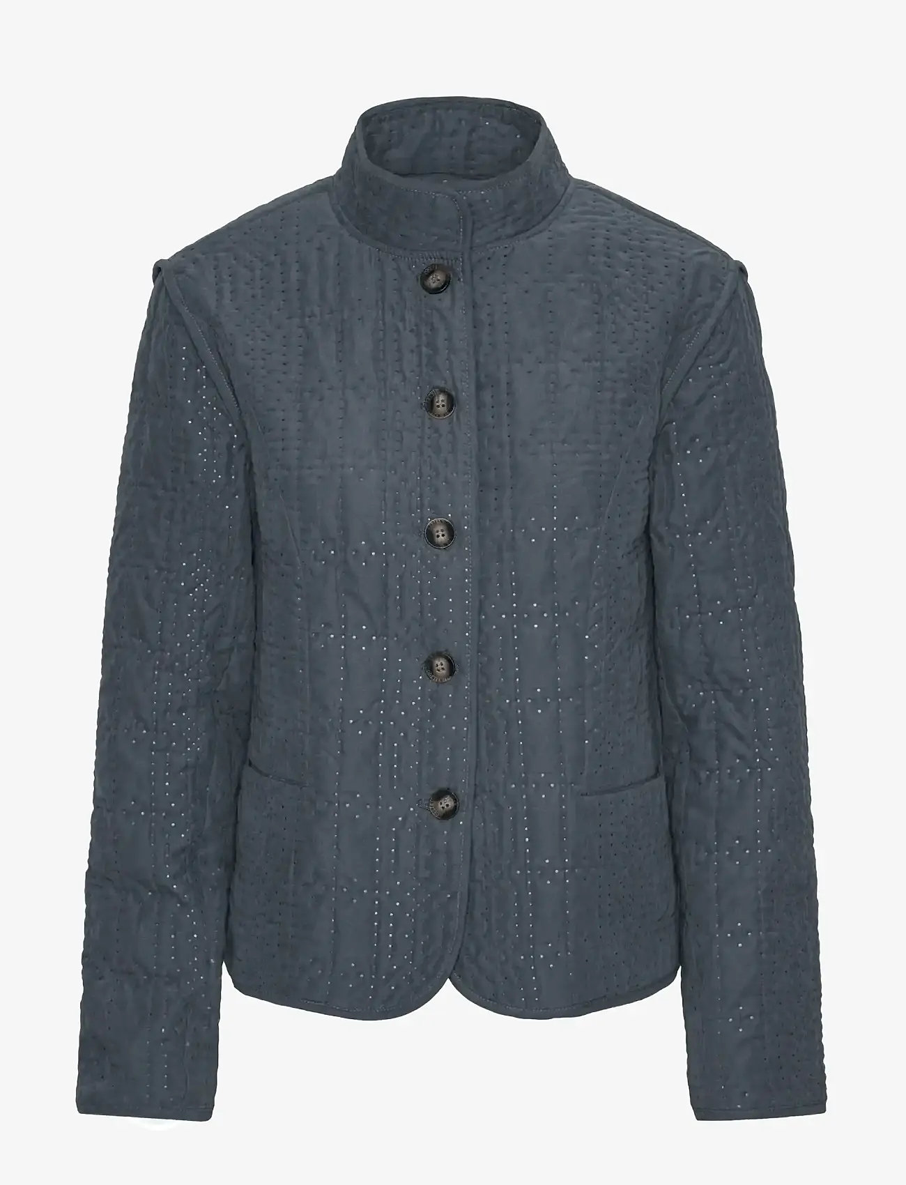 Ilse Jacobsen - QUILTTO03 - forårsjakker - ombre blue - 0