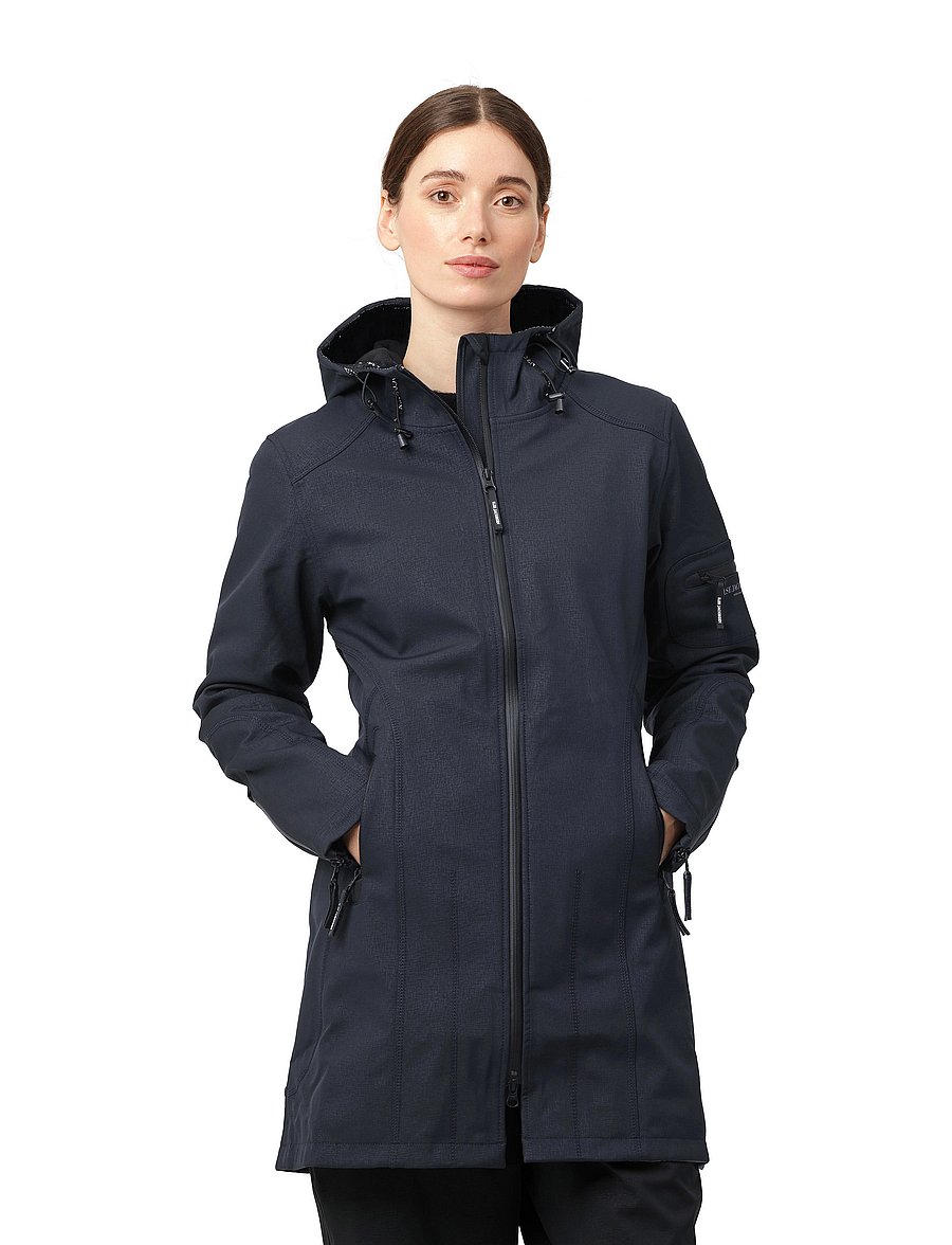 Ilse Jacobsen - 3/4 RAINCOAT - vihmamantlid - indigo - 0