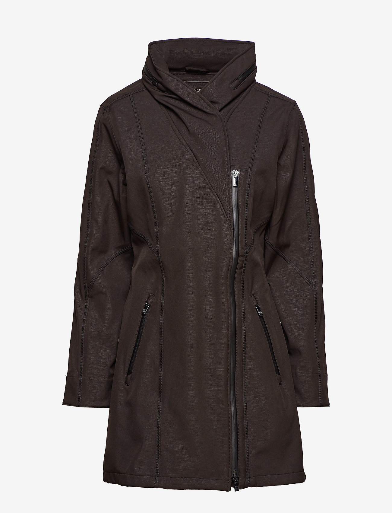 Ilse Jacobsen - 3/4 RAINCOAT - black - 1