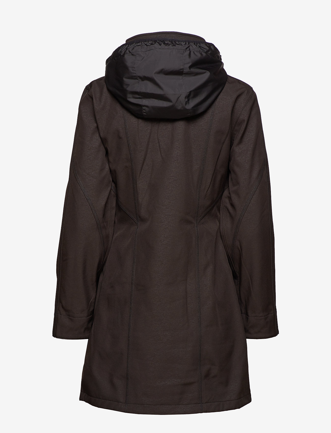 Ilse Jacobsen - 3/4 RAINCOAT - black - 4