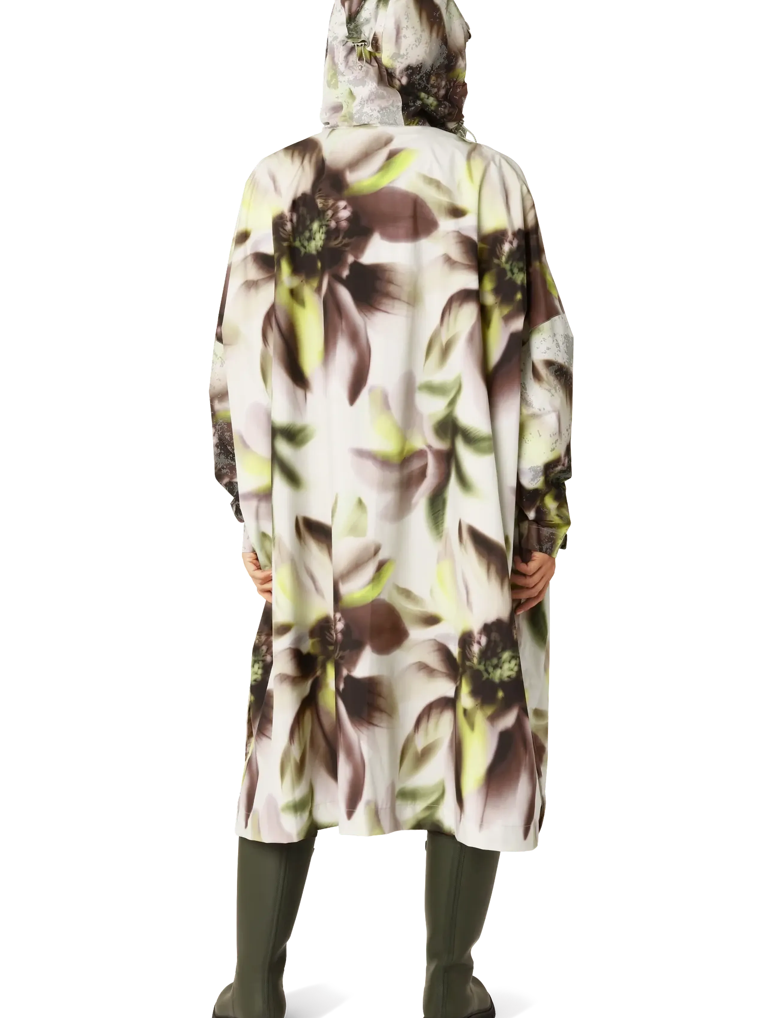 Ilse Jacobsen - RAIN222SPRP - viršutiniai drabužiai - light photoristic flower - 4