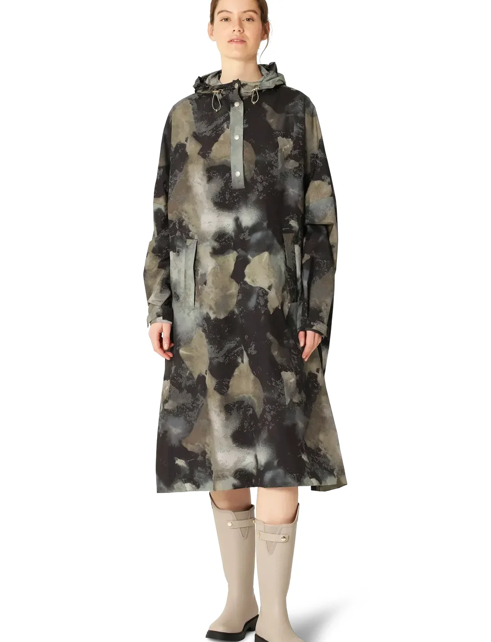 Ilse Jacobsen - RAIN222SPRP - vihmamantlid - moss print - 0