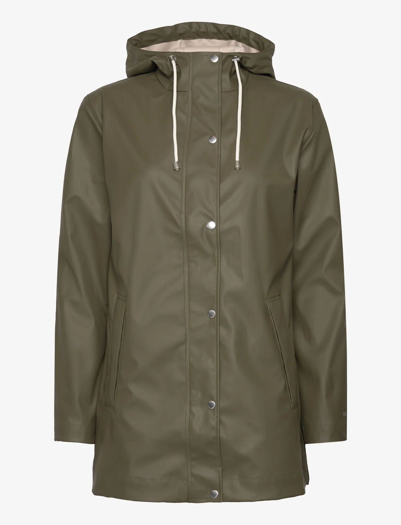 Ilse Jacobsen - Rain Jacket - płaszcze przeciwdeszczowe - 410 army - 0