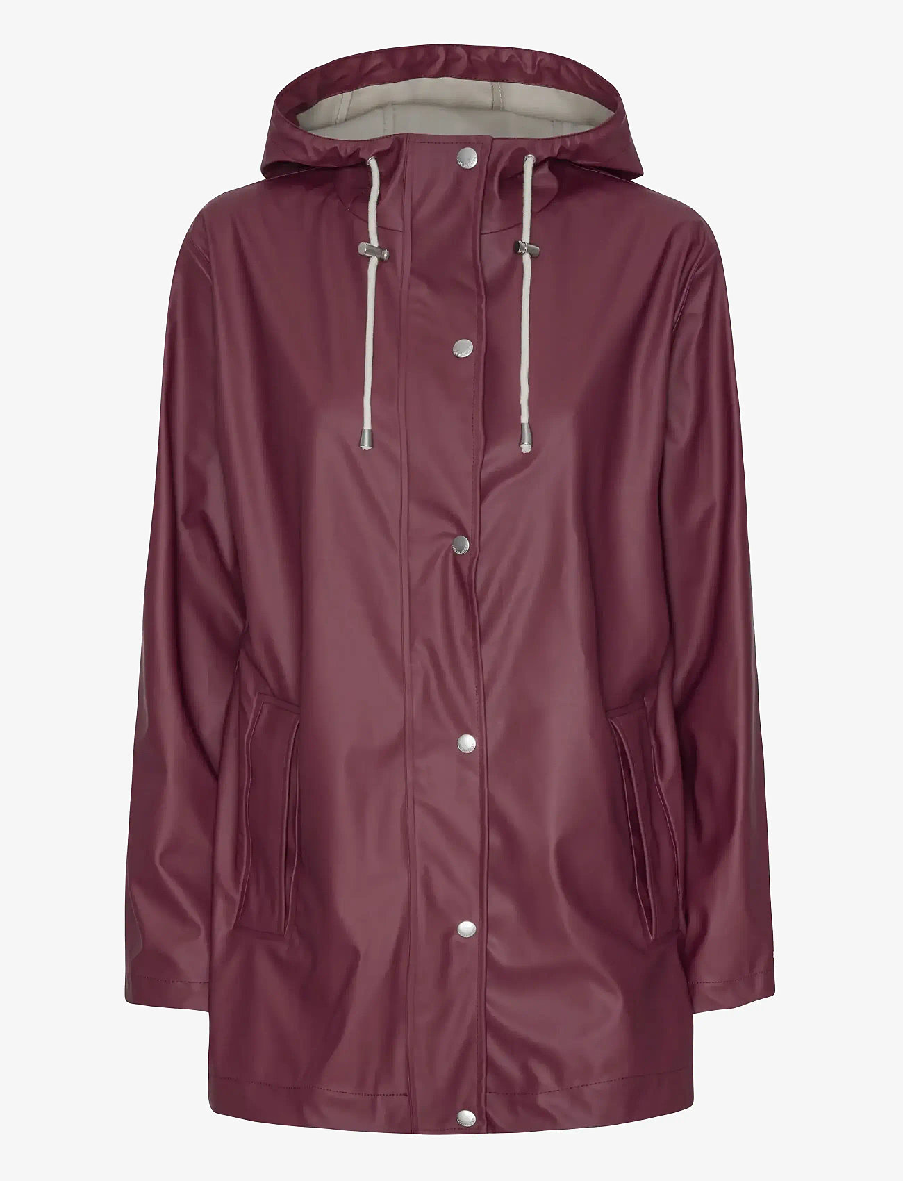 Ilse Jacobsen - RAIN228FR - overtøj - maroon banner - 0