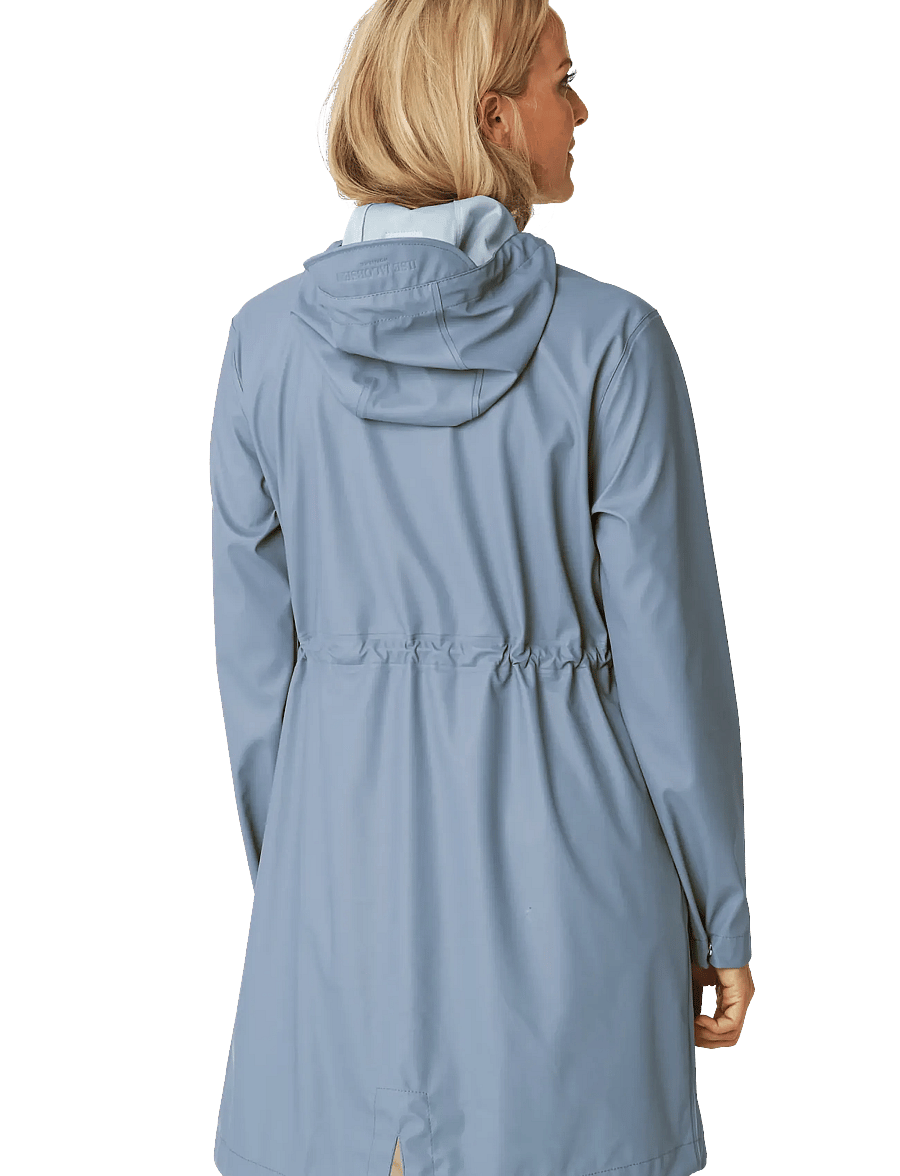 Ilse Jacobsen - RAIN230FR - parkad - grey blue - 4
