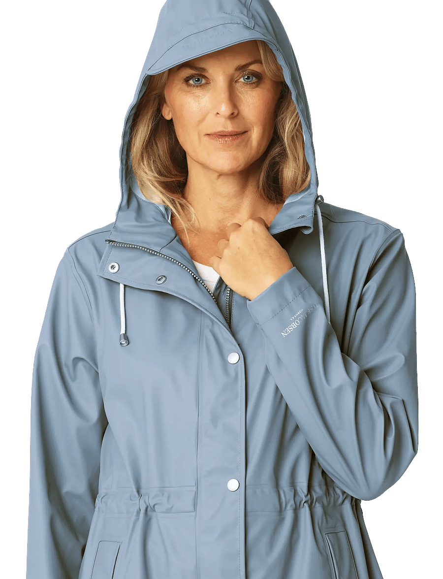 Ilse Jacobsen - RAIN230FR - parkad - grey blue - 5