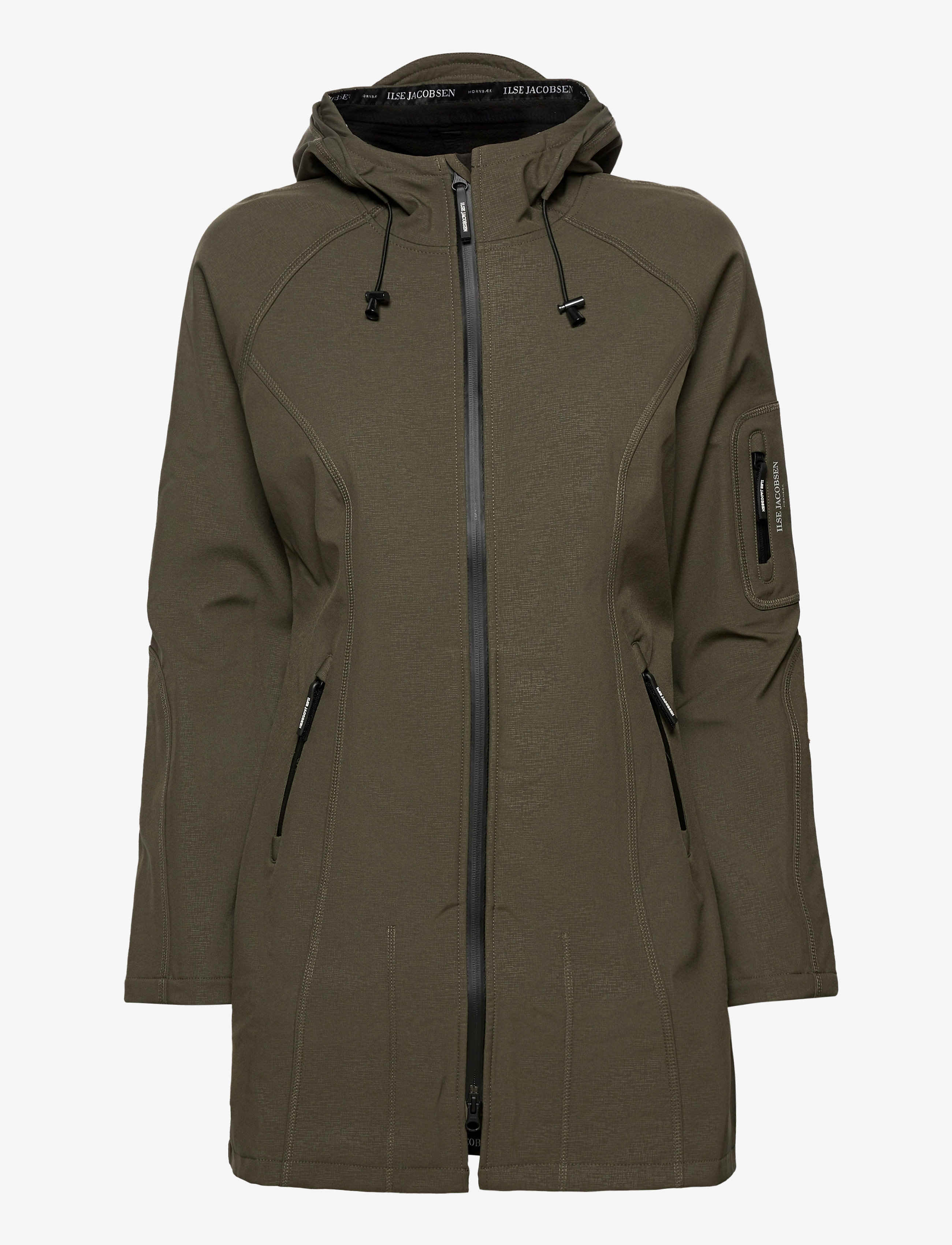 Ilse Jacobsen - Rain - regnjackor - army - 2