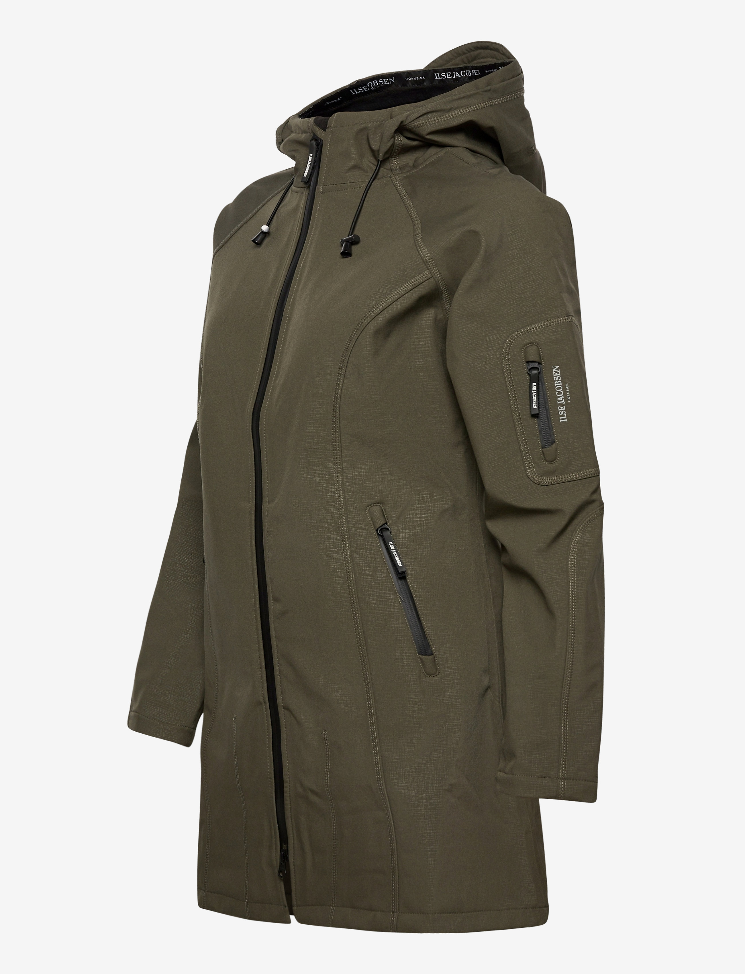 Ilse Jacobsen - Rain - regnjackor - army - 4