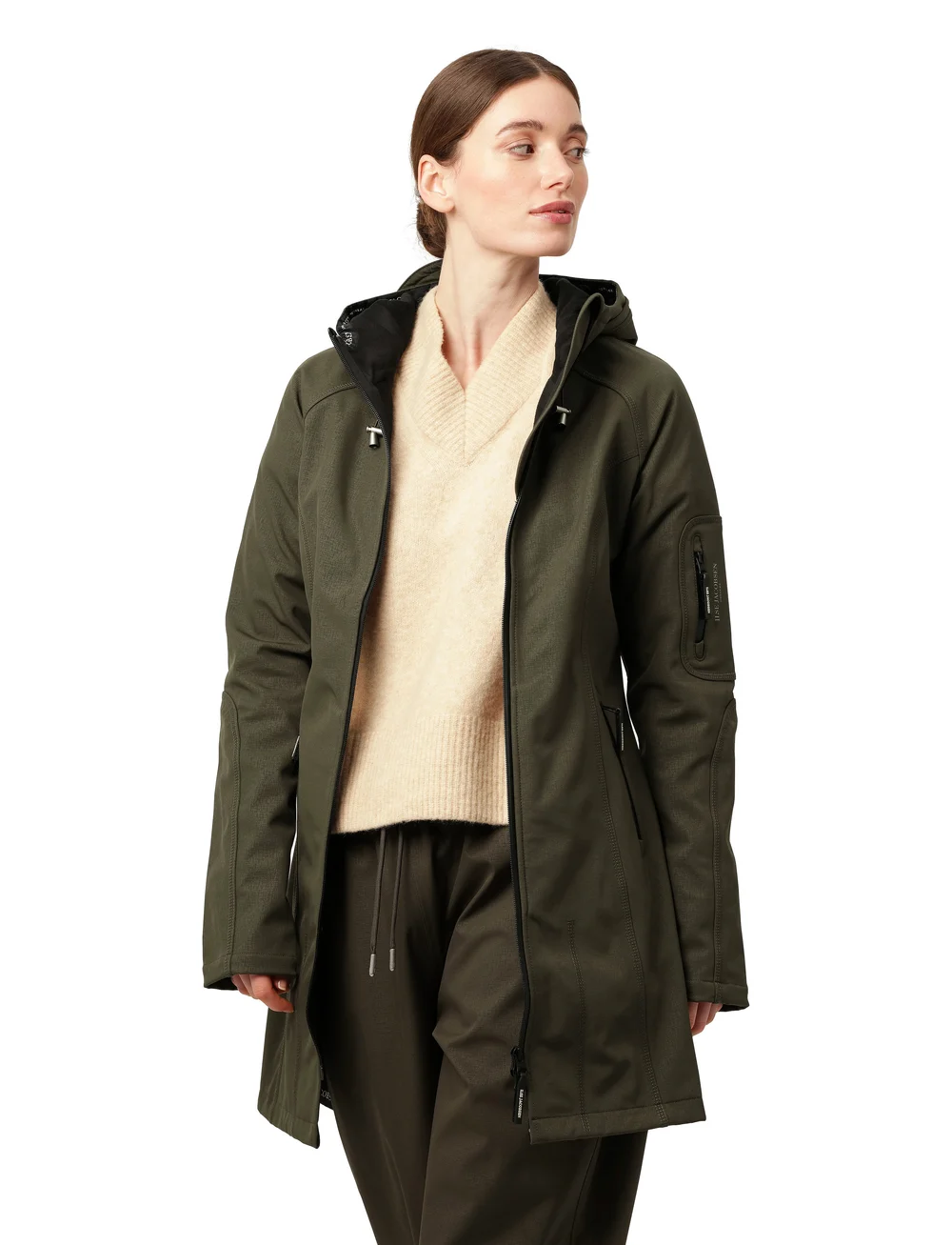 Ilse Jacobsen - LONG RAINCOAT - regenmäntel - army - 0