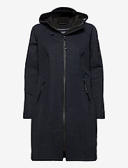 Ilse Jacobsen - Long raincoat - rain coats - dark indigo - 0