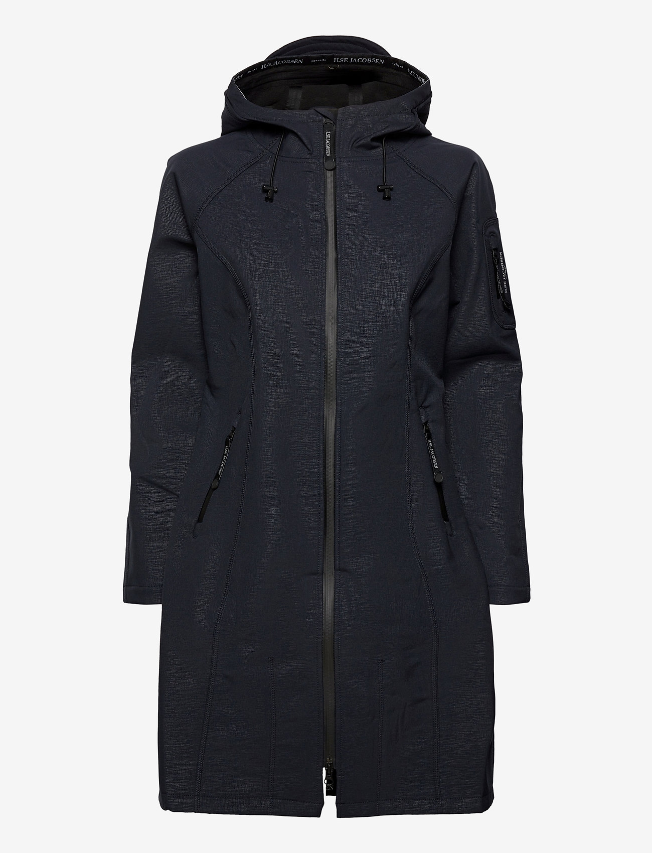 Ilse Jacobsen - Long raincoat - regnjakker - dark indigo - 1