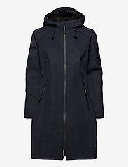 Ilse Jacobsen - Long raincoat - lietusmēteļi - dark indigo - 1