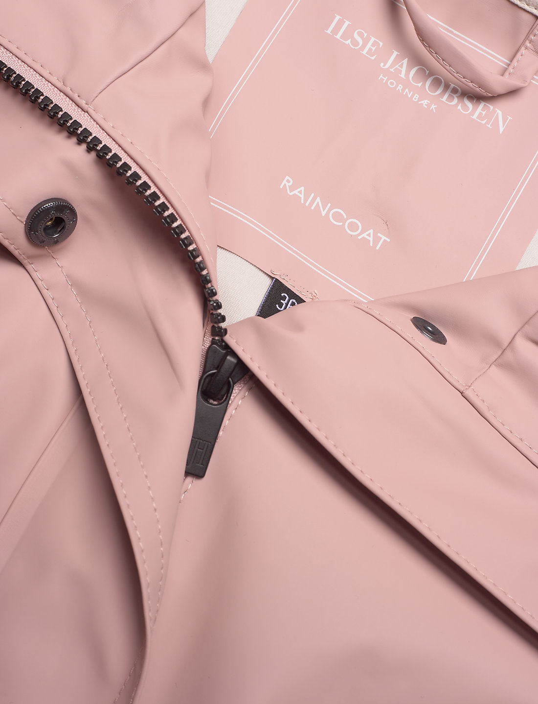 Ilse jacobsen top pink raincoat