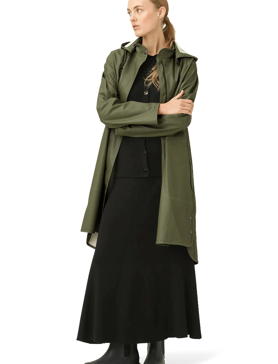 Ilse Jacobsen - RAINCOAT - vihmamantlid - army - 0