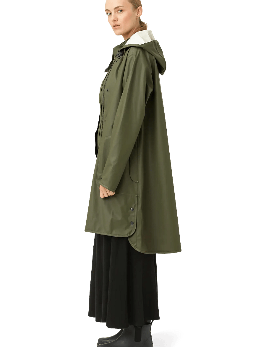 Ilse Jacobsen - RAINCOAT - vihmamantlid - army - 3
