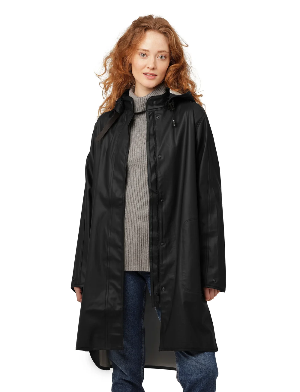 Ilse Jacobsen - RAINCOAT - regnjakker - black - 0