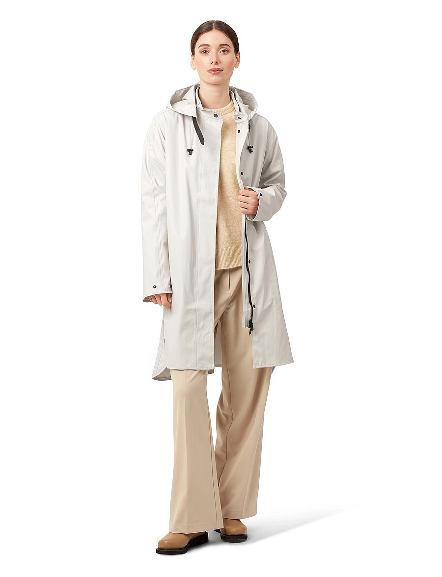 Ilse Jacobsen - RAINCOAT - vihmamantlid - milk creme - 4