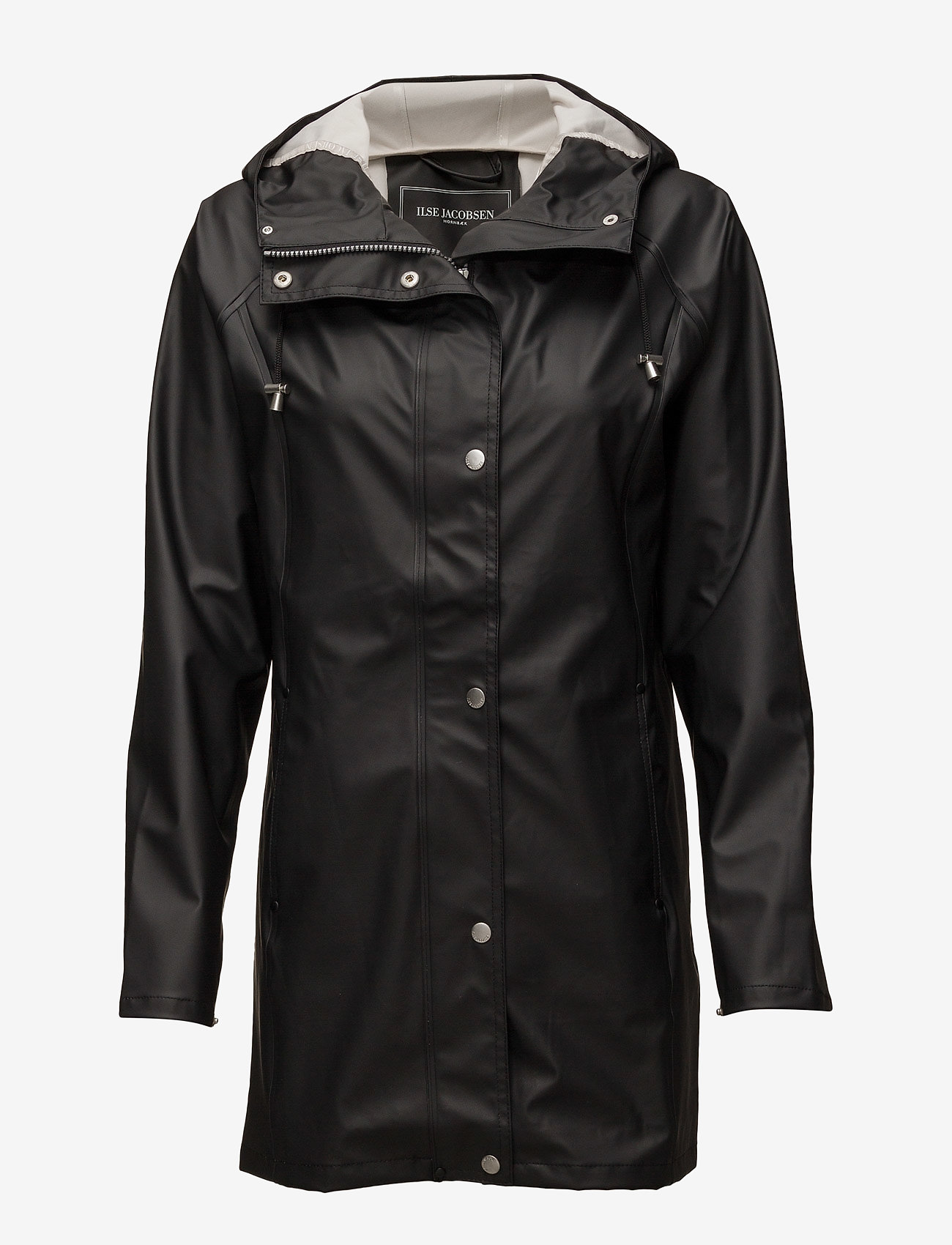 ILSE JACOBSEN Regenmantel Schwarz - 44 - Damen