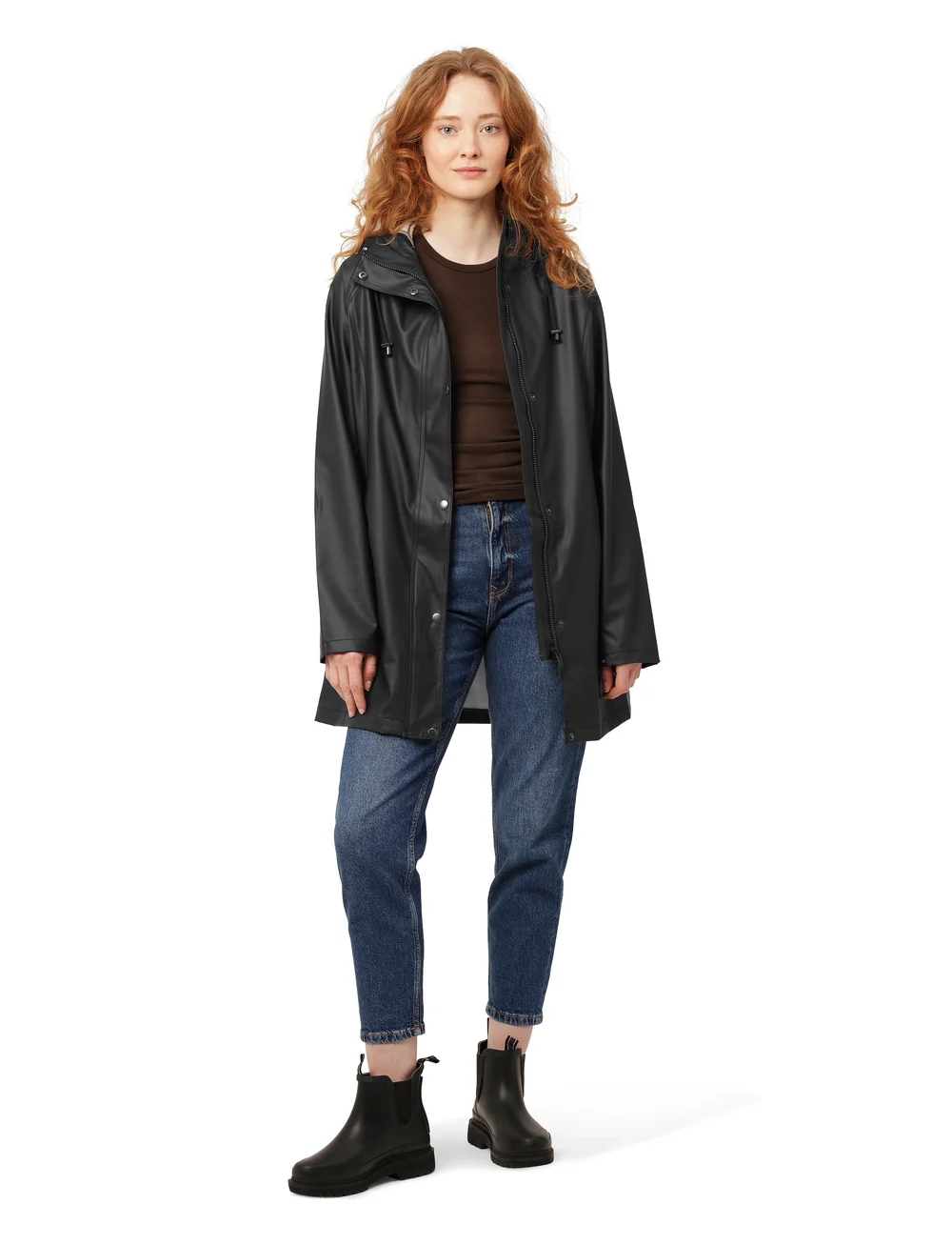 Ilse Jacobsen - RAINCOAT - regnjakker - black - 4