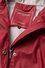 Ilse Jacobsen - Raincoat - regnjakker - deep red - 3